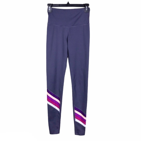 Champion Target Gray 5 Stripe Yoga Leggings XS - Picture 1 of 6